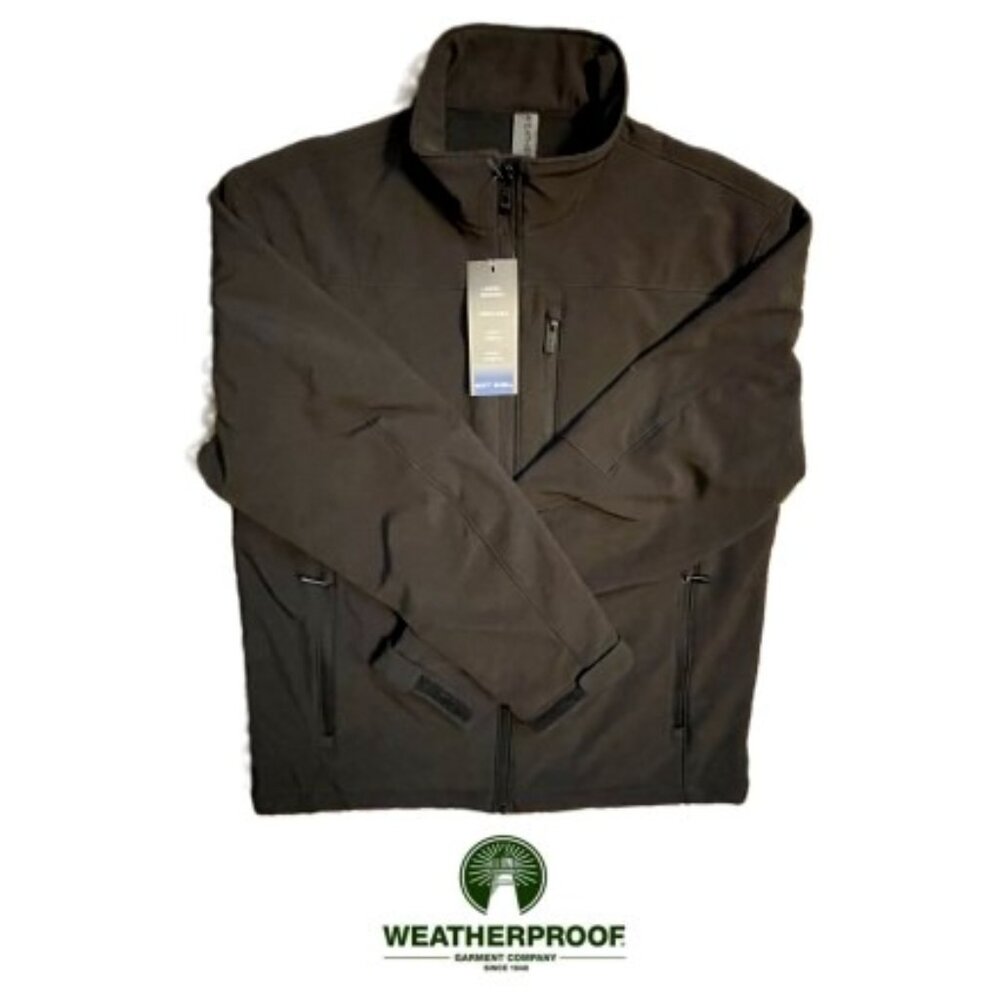 MEN'S WEATHERPROOF SHERPA LINED SOFTSHELL JACKET MEDIUM